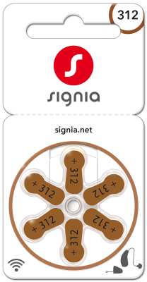 Signia 312 Battery - 10821482